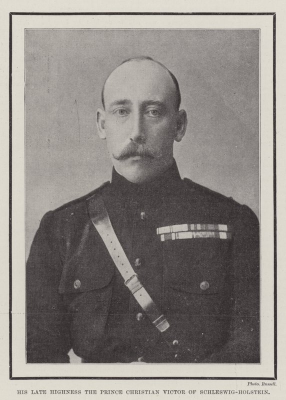 Hans avdøde høyhet Prins Christian Victor av Schleswig-Holstein av English Photographer