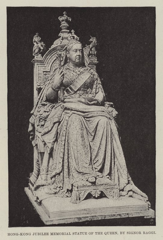 Hong-Kong Jubilee Memorial Statue of Queen, av Signor Raggi av English Photographer