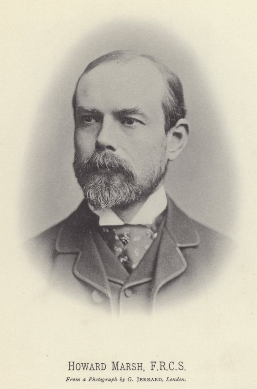Howard Marsh, FRCS (s/h-bilde) av English Photographer
