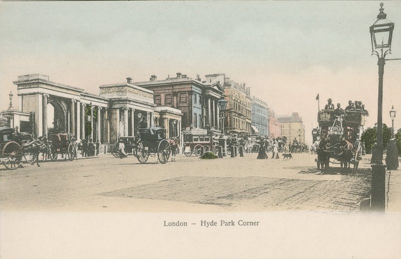 Hyde Park Corner, London av English Photographer