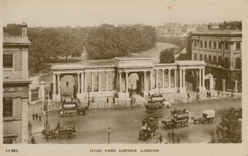 Hyde Park Corner, London av English Photographer