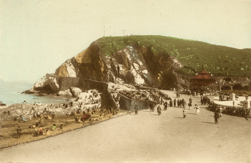 Ilfracombe, Capstone Hill og Parade av English Photographer