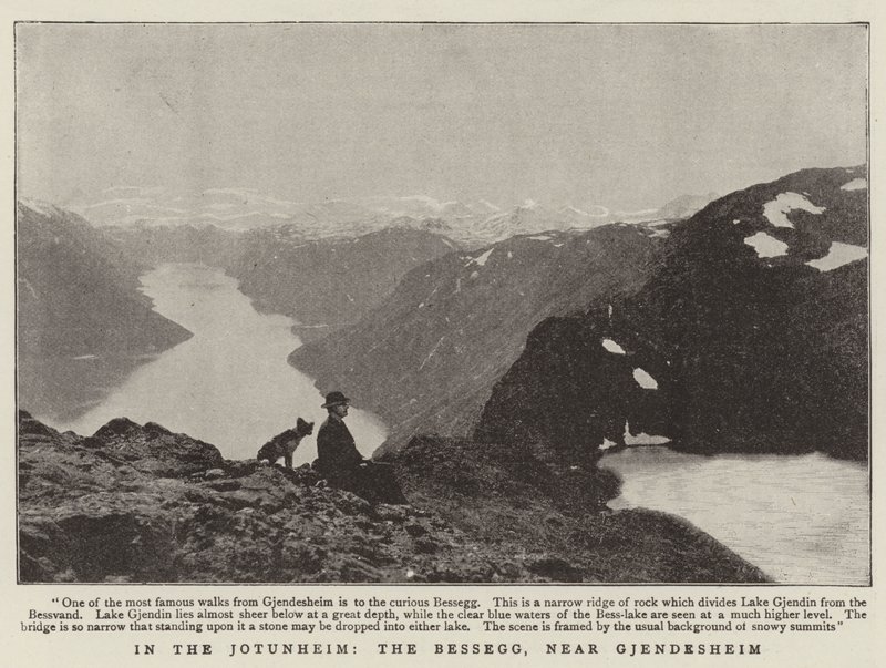 I Jotunheimen, Bessegg, nær Gjendesheim av English Photographer