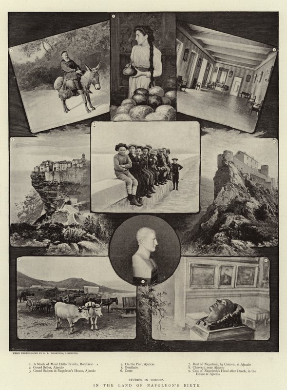 I landet til Napoleons fødsel av English Photographer