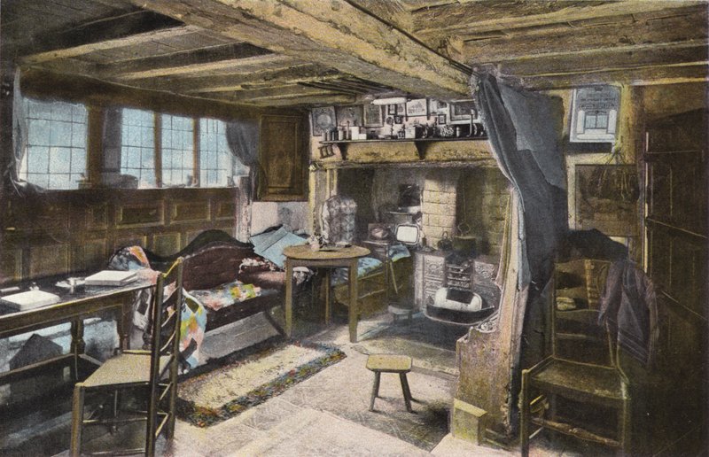 Interiør, Anne Hathaways Cottage av English Photographer