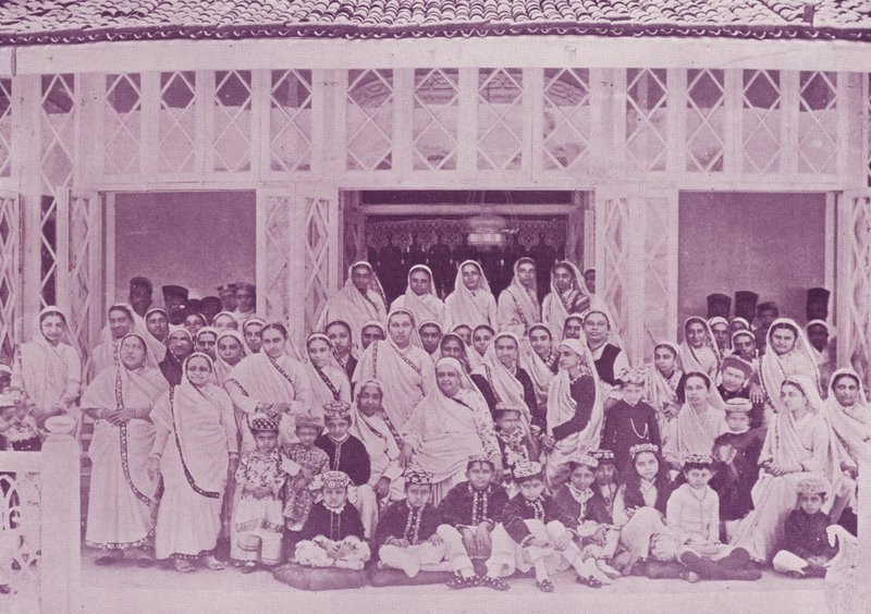 Investiture Navjoti-seremoni i huset til Sir Dinshaw Petit, Baronet av English Photographer