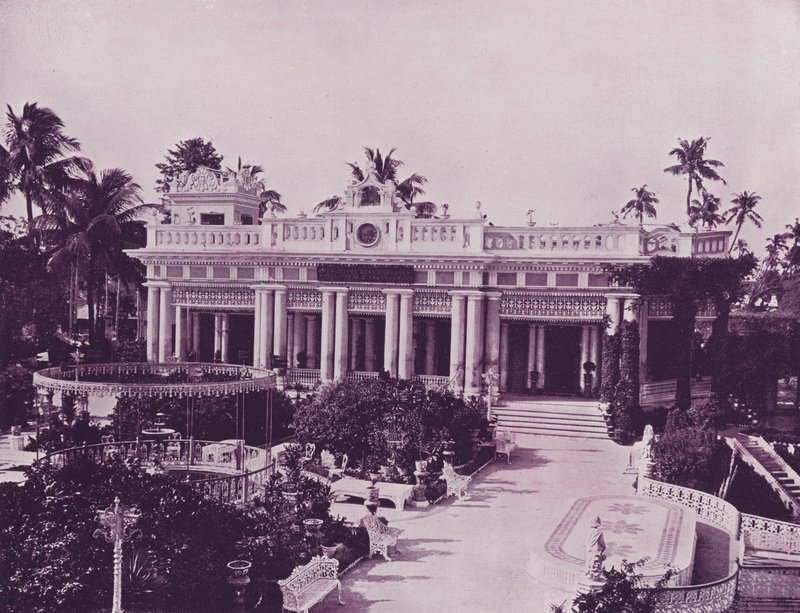 Jain Temple Garden, Calcutta av English Photographer