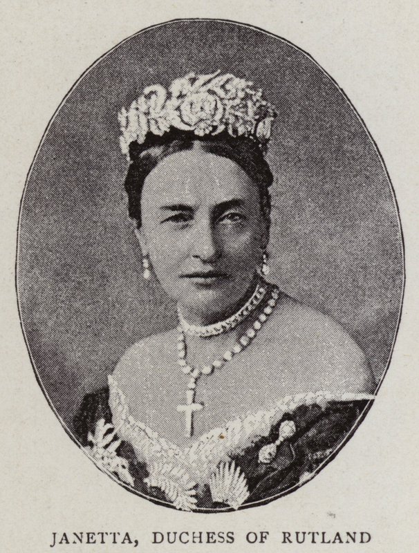 Janetta, hertuginne av Rutland av English Photographer