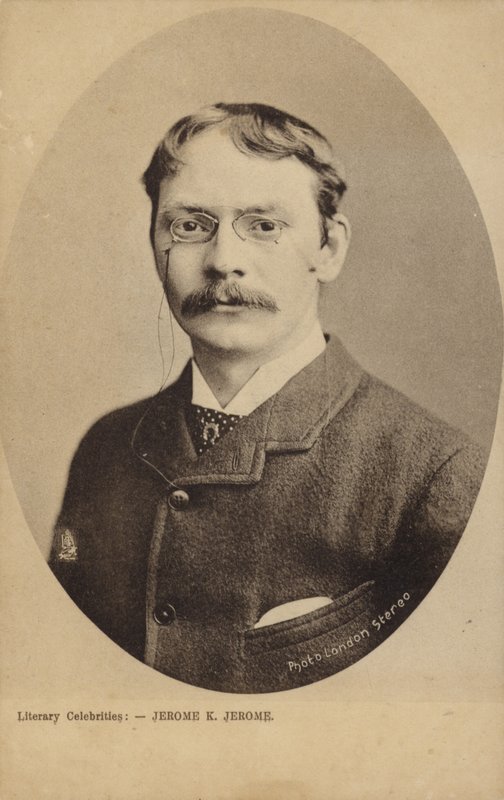 Jerome K Jerome (1859-1927), engelsk forfatter av English Photographer