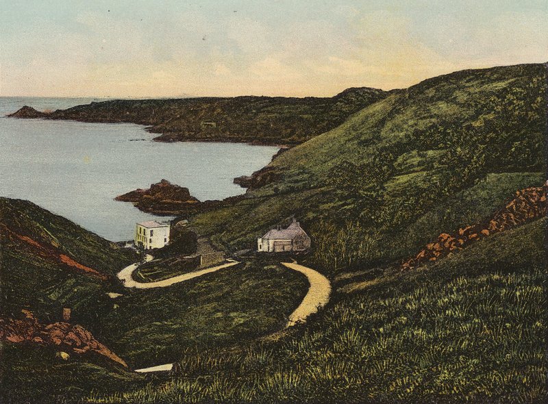 Jersey: Bouley Bay (farget bilde) av English Photographer