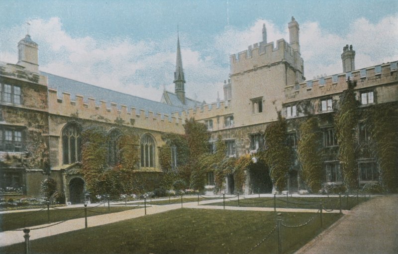 Jesus College av English Photographer