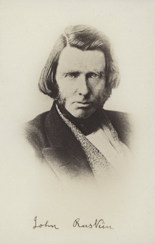 John Ruskin (1819-1900), engelsk forfatter, kunstkritiker, kunstner og samfunnstenker av English Photographer