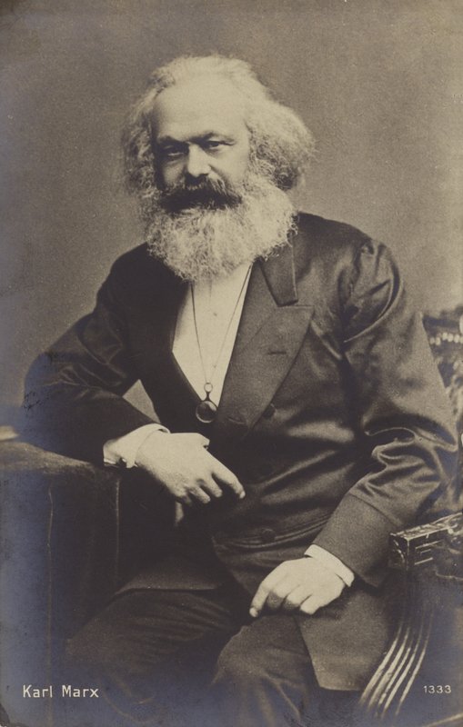 Karl Marx (1818–1883), tysk filosof, økonom, historiker og politisk teoretiker av English Photographer