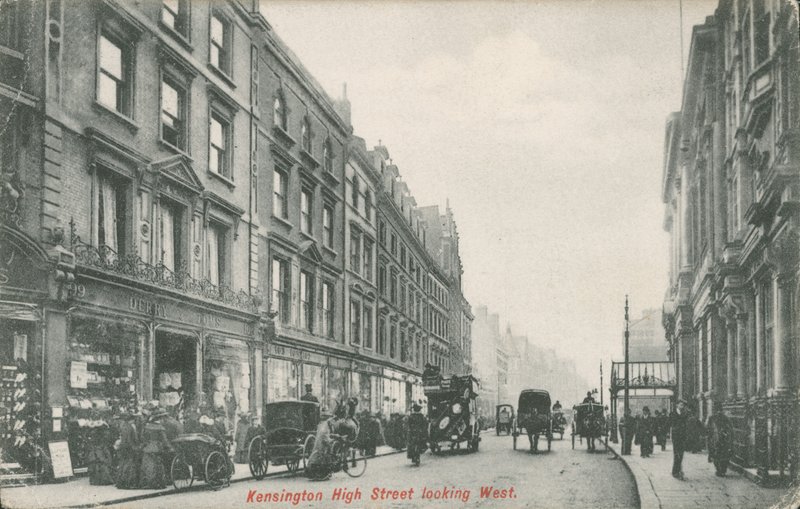 Kensington High Street ser vestover av English Photographer