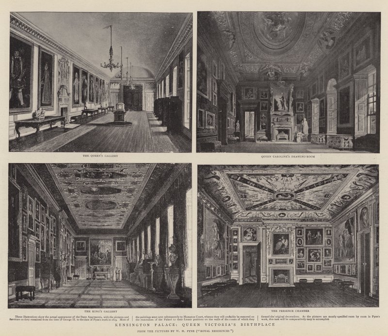 Kensington Palace, Dronning Victorias bursdag av English Photographer