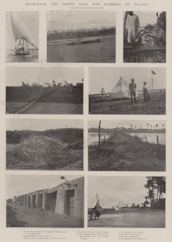 Khartoum, den hvite nilen og dagens Fashoda av English Photographer