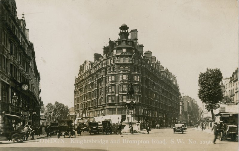 Knightsbridge og Brompton Road, SV, London av English Photographer