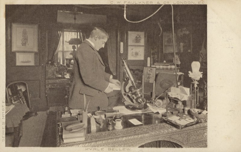 Kyrle Bellew (1850-1911), engelsk scene- og stumfilmskuespiller av English Photographer