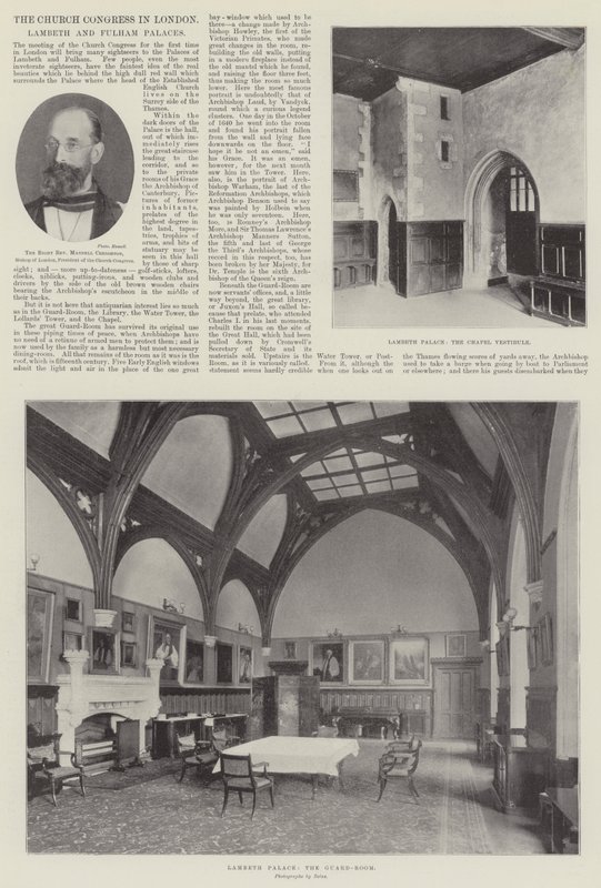 Lambeth og Fulham Palaces av English Photographer