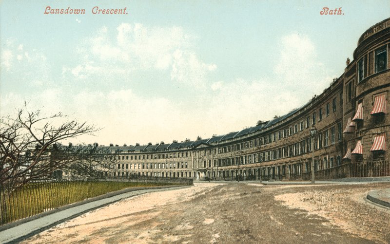 Lansdown Crescent, Bath, Somerset (bilde) av English Photographer