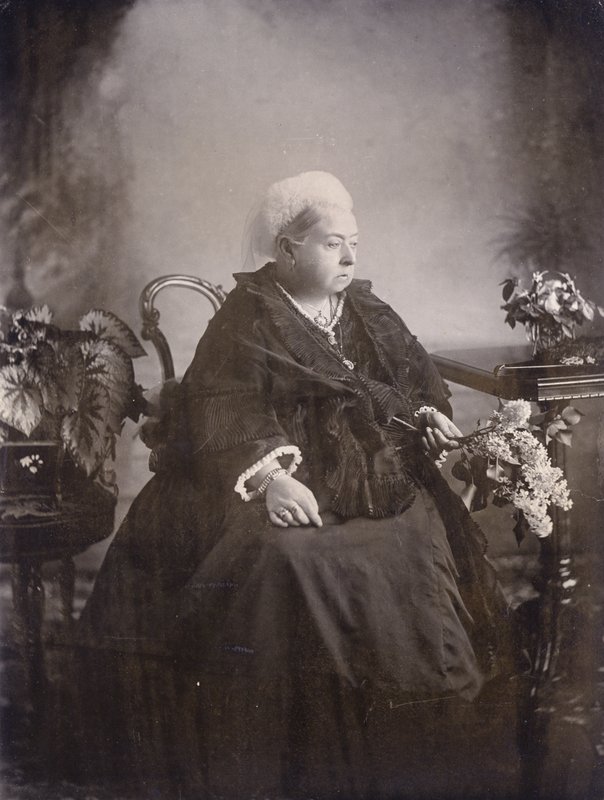 Siste bilde tatt av dronning Victoria på Balmoral av English Photographer