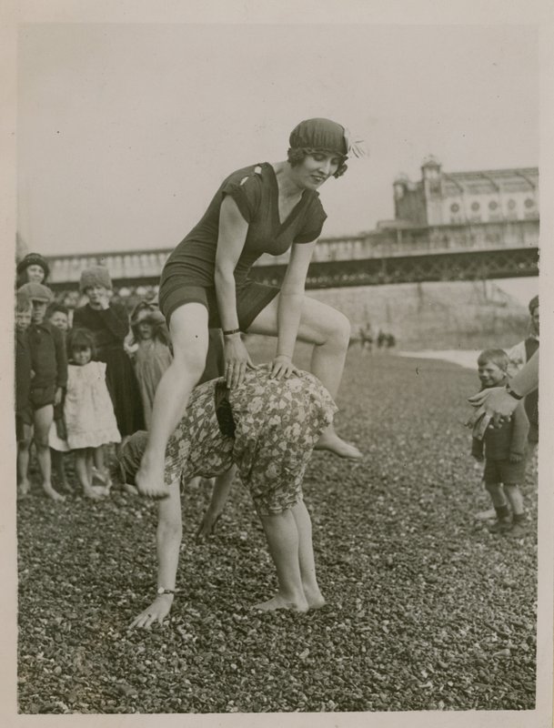Sprang på Brighton Beach av English Photographer
