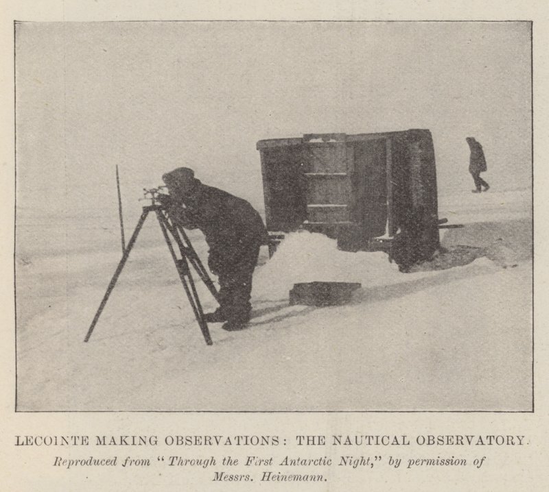 Lecointe gjør observasjoner, Nautical Observatory av English Photographer