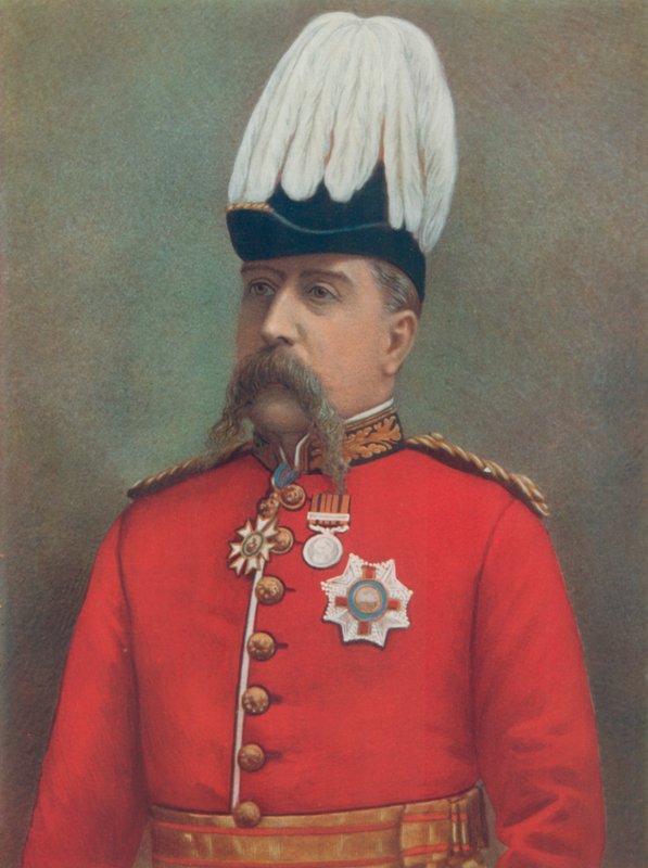 Generalløytnant Sir F. Carrington. På spesialtjeneste i Sør-Afrika av English Photographer