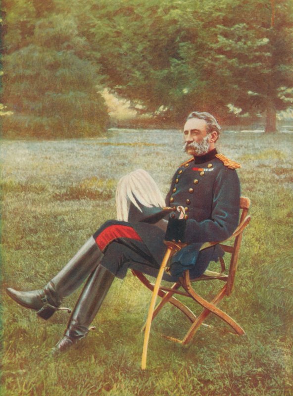 Generalløytnant Sir Francis Clery. Kommandør for andre divisjon, Sør-Afrika av English Photographer