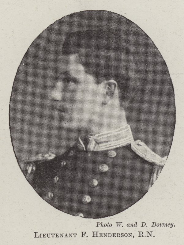 Løytnant F Henderson, RN av English Photographer