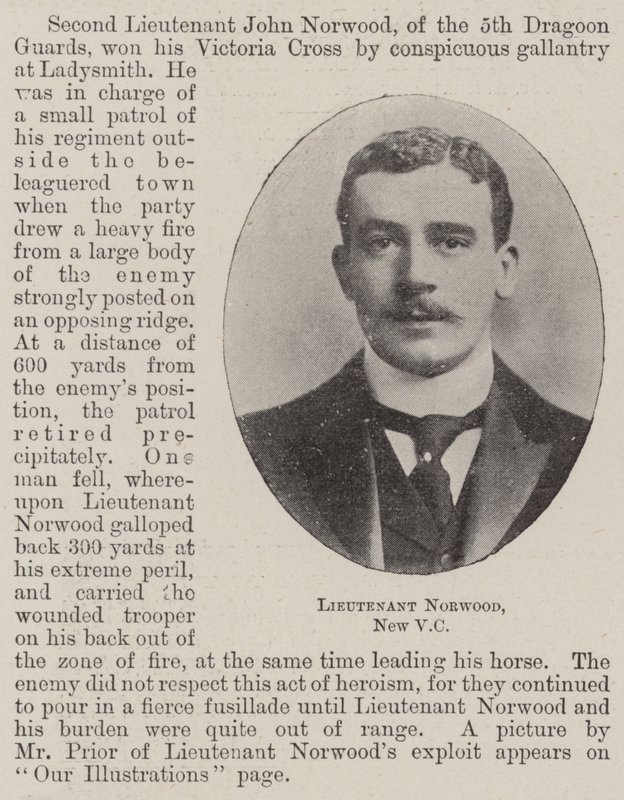 Løytnant Norwood, New VC av English Photographer