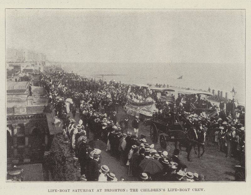 Life-Boat Saturday i Brighton, Children