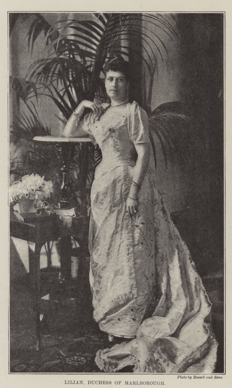 Lilian, hertuginne av Marlborough av English Photographer