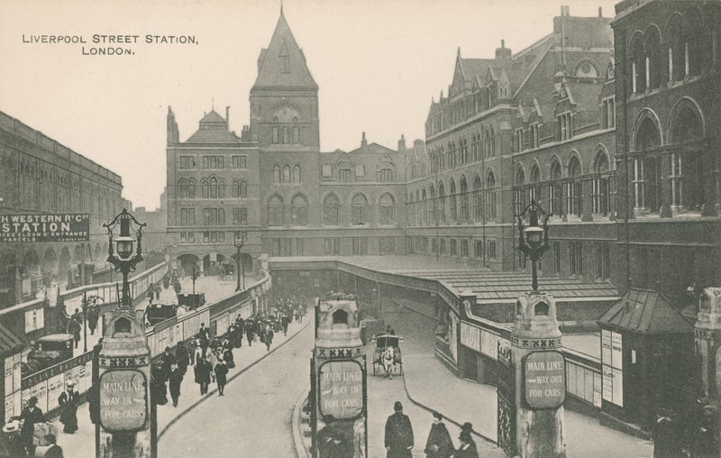 Liverpool Street Station, London av English Photographer