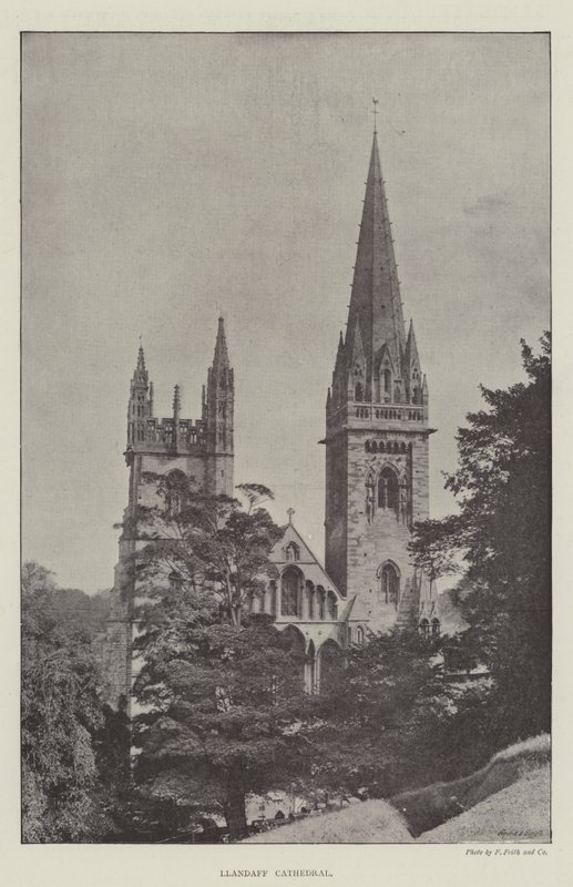 Llandaff katedral av English Photographer
