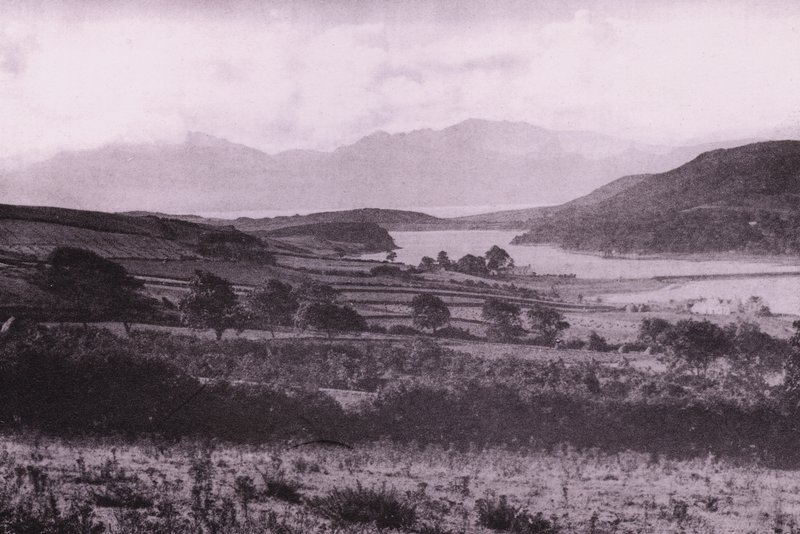 Loch Fad (s/hvitt bilde) av English Photographer