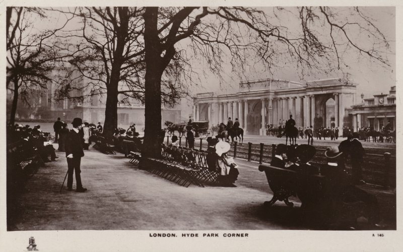 London, Hyde Park Corner av English Photographer