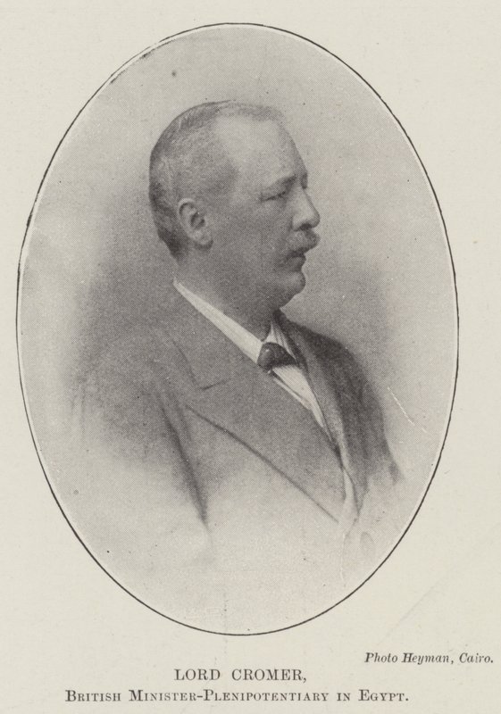 Lord Cromer, britisk fullmektig minister i Egypt av English Photographer