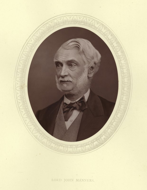 Lord John Manners av English Photographer