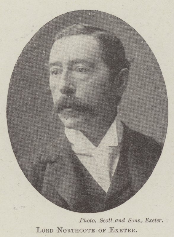 Lord Northcote fra Exeter av English Photographer