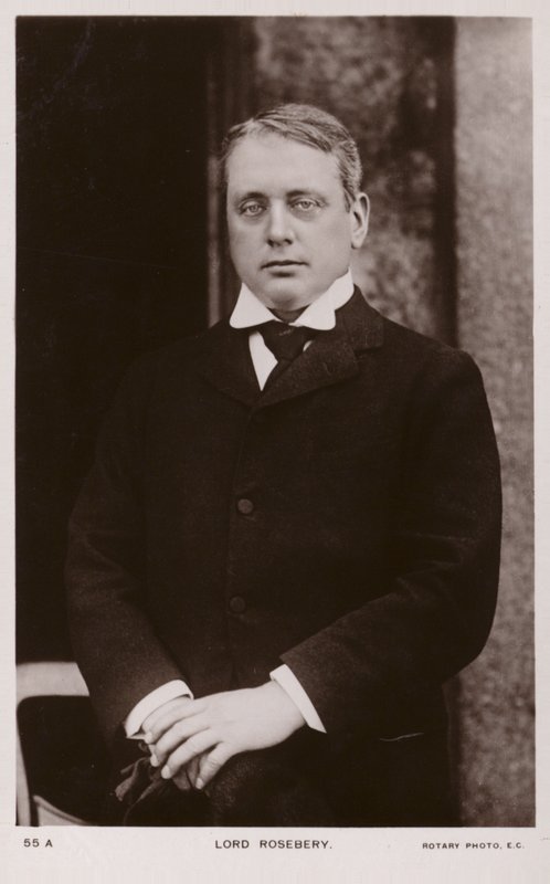 Lord Rosebery av English Photographer