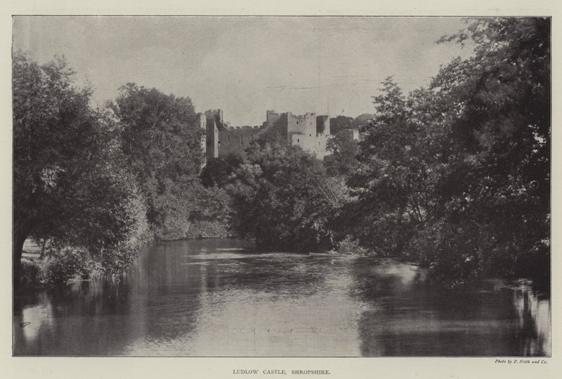 Ludlow Castle, Shropshire av English Photographer