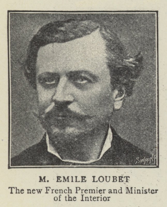 M Emile Loubet av English Photographer