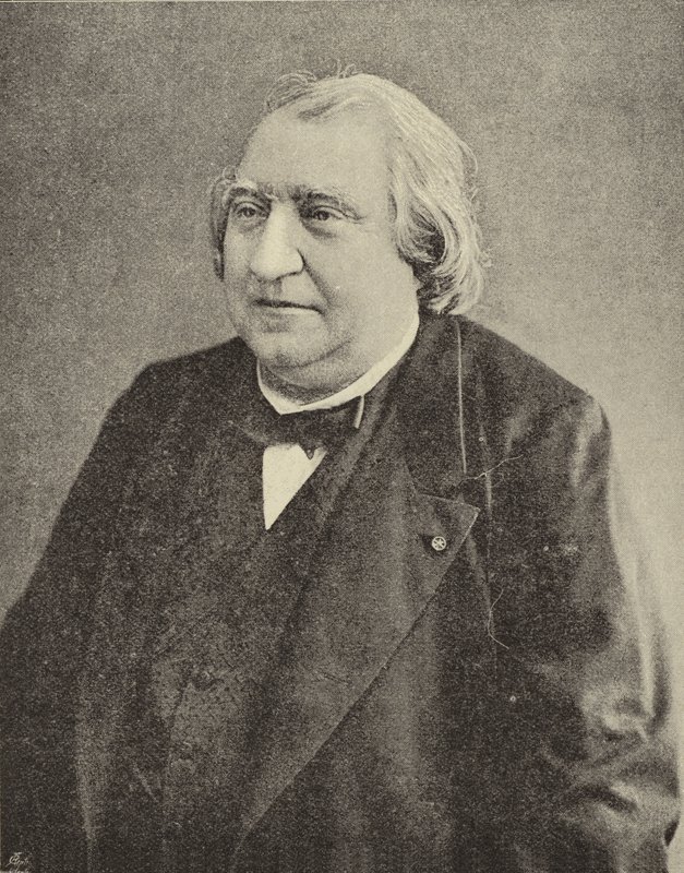 M Ernest Renan, forfatter av The Life of Jesus av English Photographer