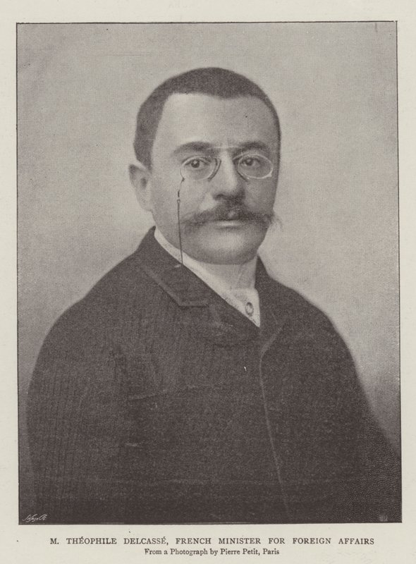M Theophile Delcasse, Frankrikes utenriksminister av English Photographer