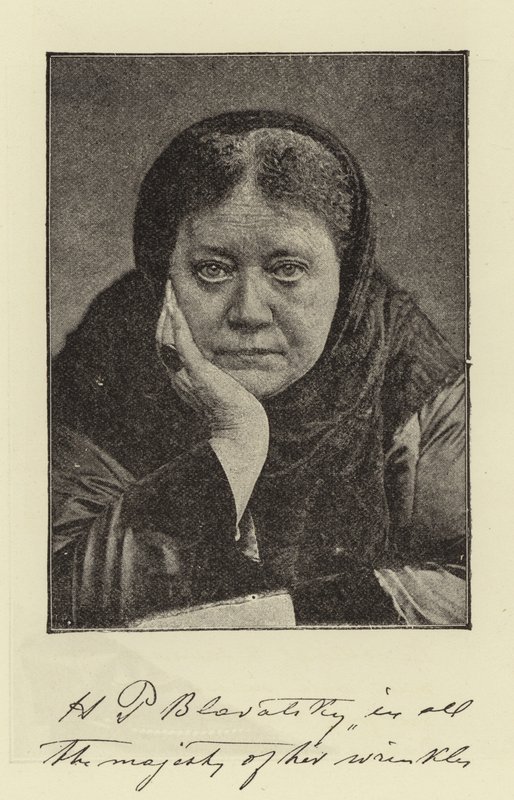 Madame Blavatsky av English Photographer