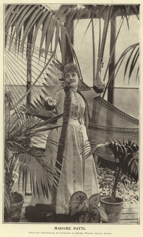 Madame Patti av English Photographer