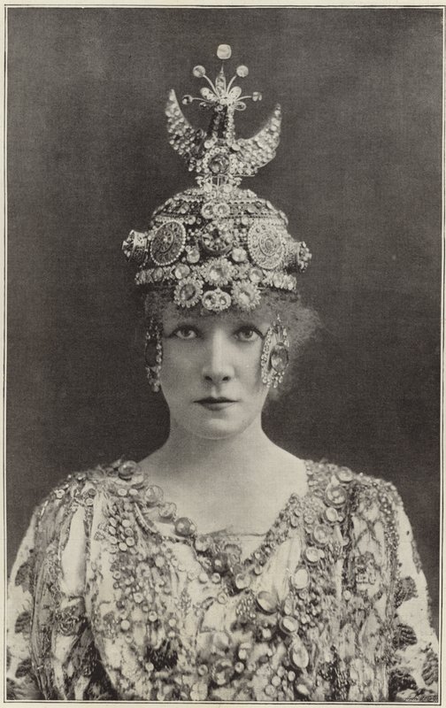 Madame Sarah Bernhardt som Theodora av English Photographer