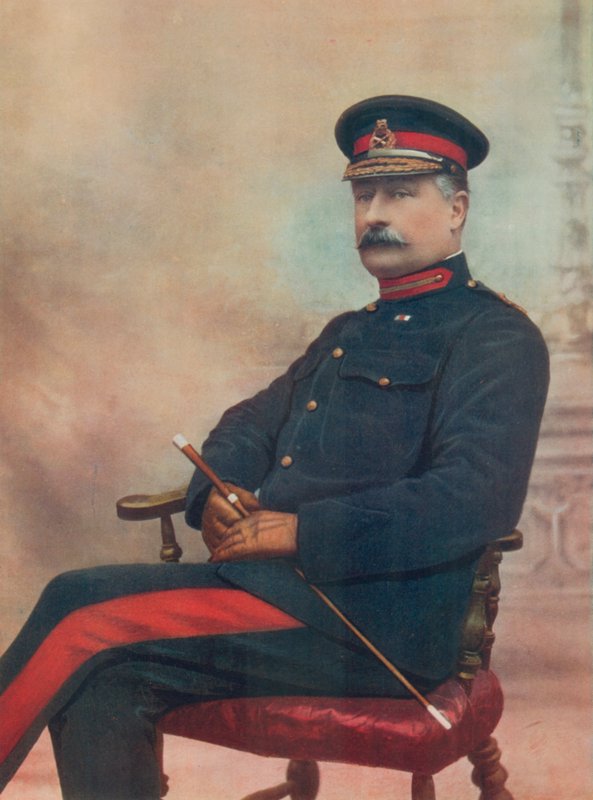 Generalmajor Charles Edmond Knox. Kommanderende tolvte brigade, Sør-Afrika av English Photographer