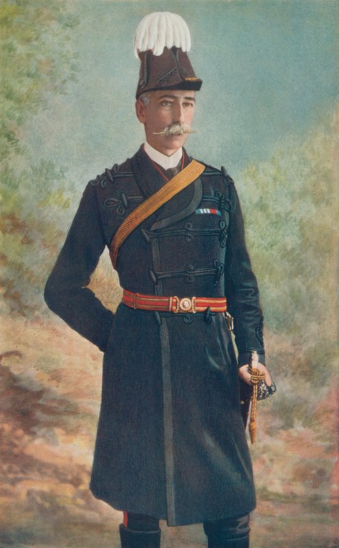 Generalmajor J. Talbot Coke. Kommanderende tiende brigade, sørafrikansk feltstyrke av English Photographer